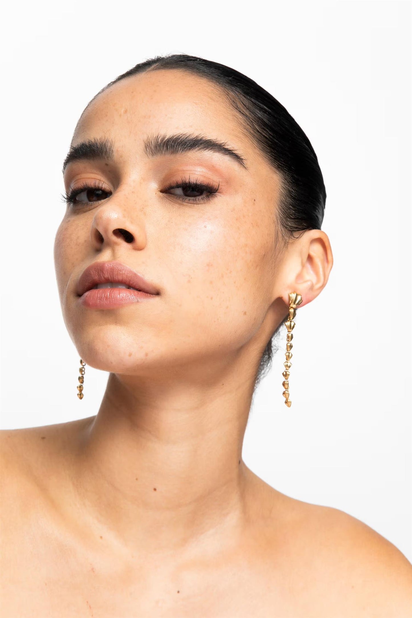 The Long Shell Earrings