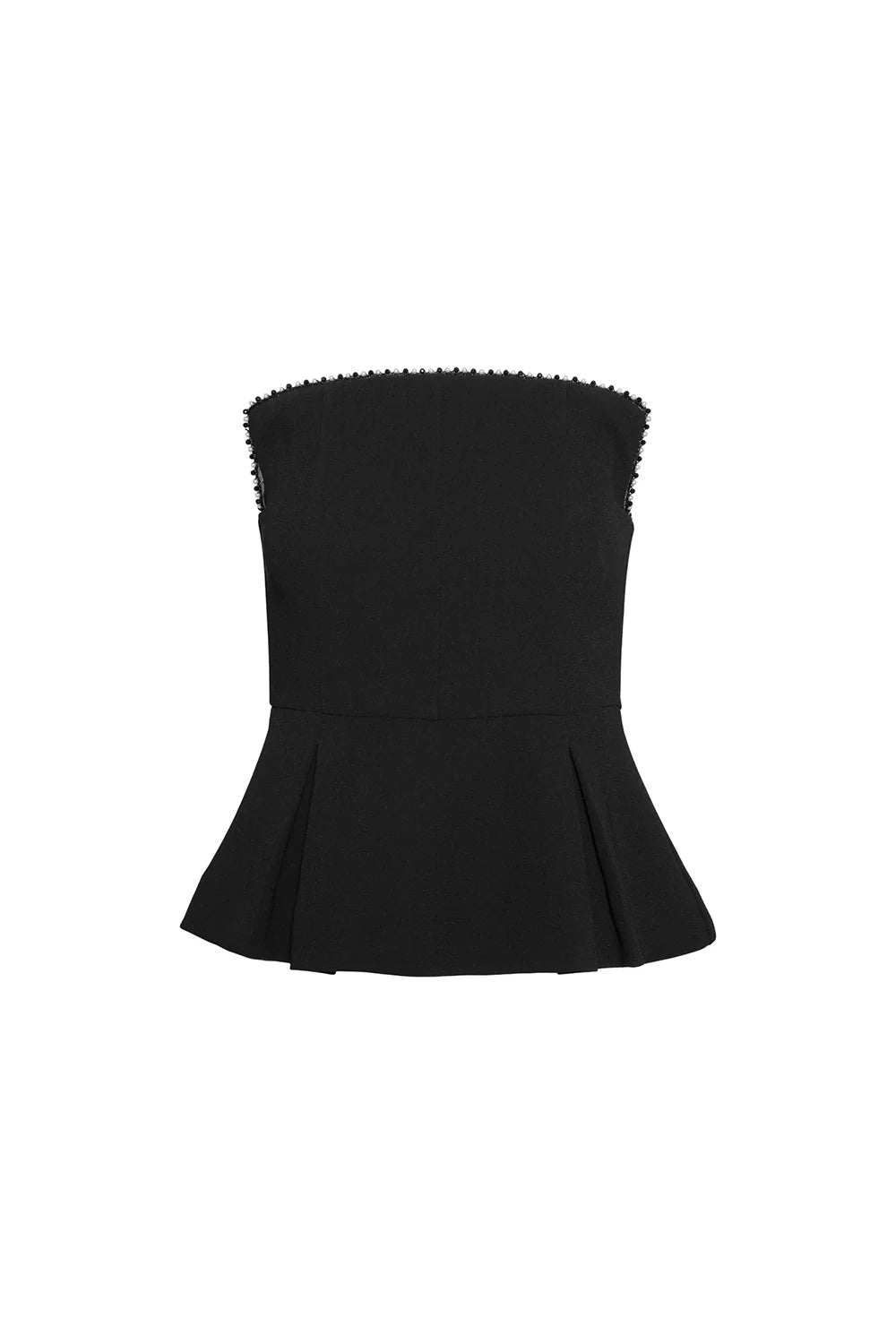 Daxi Strapless Top Black