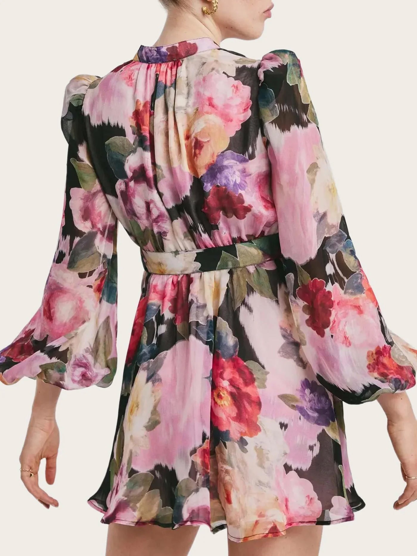 Organza Mini Dress - Winter Breeze