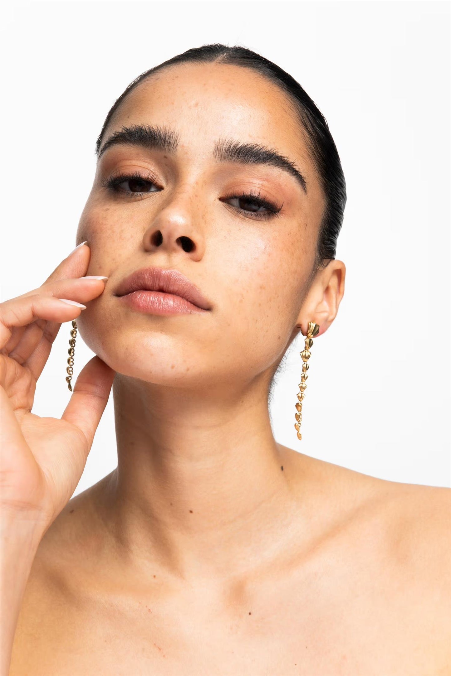 The Long Shell Earrings