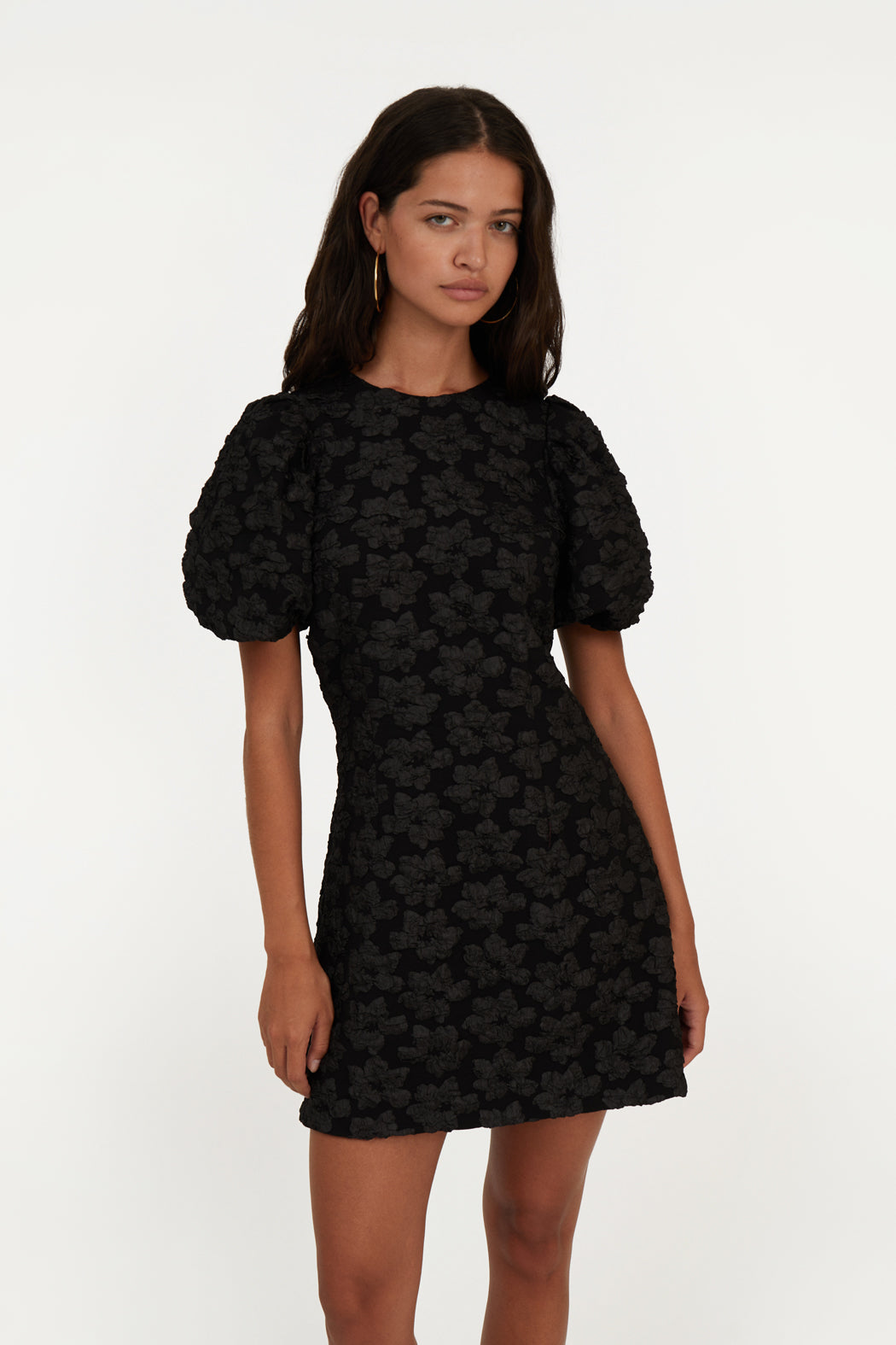 Jacquard Mini Dress