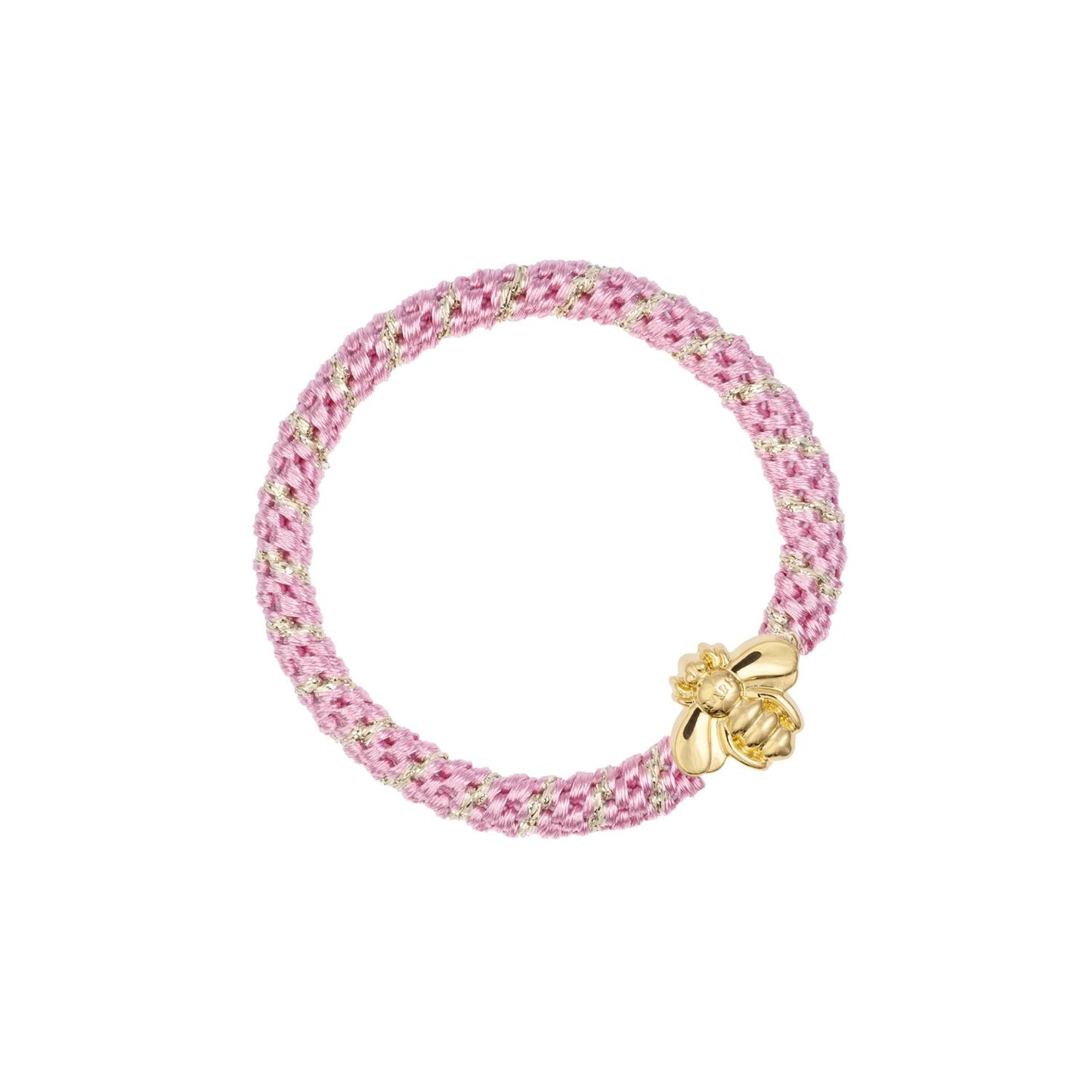 Fat Hair Tie W/Gold