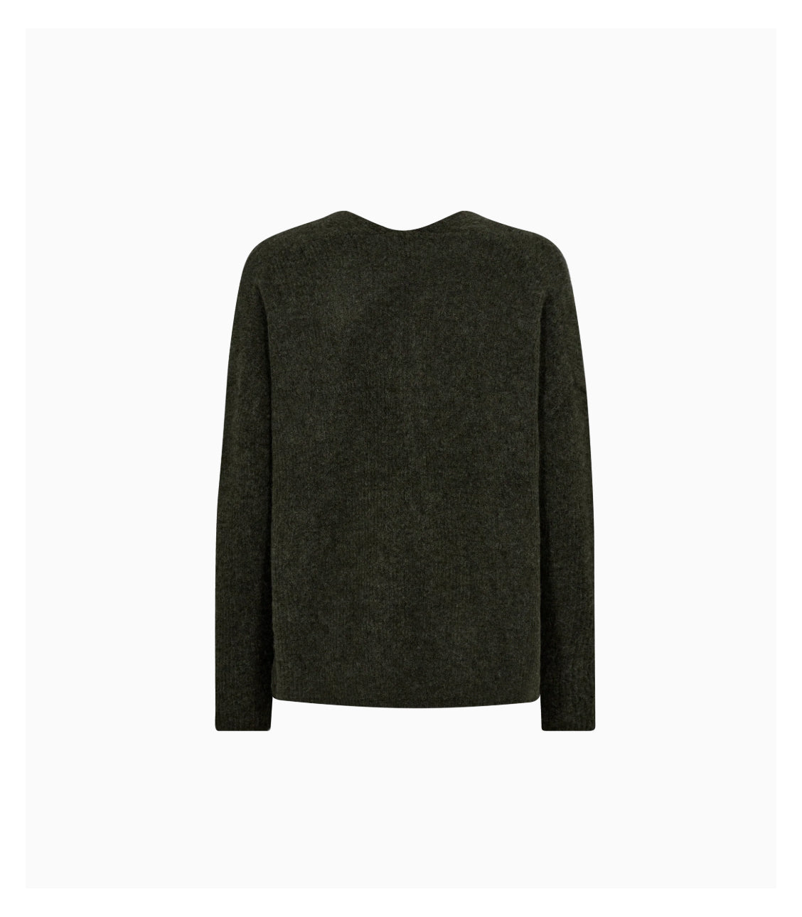 MM Thora V-Neck Knit - Grape Leaf
