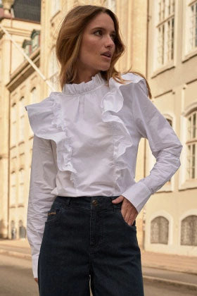 Maven Bluse hvit
