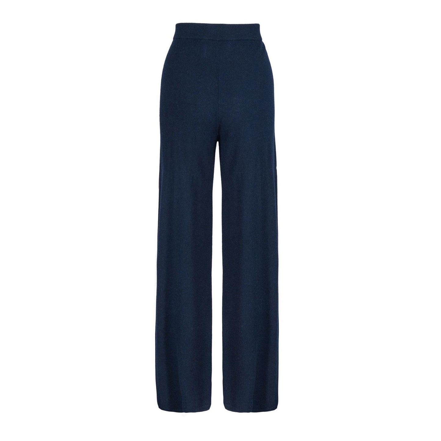 Cashmere trouser wide leg