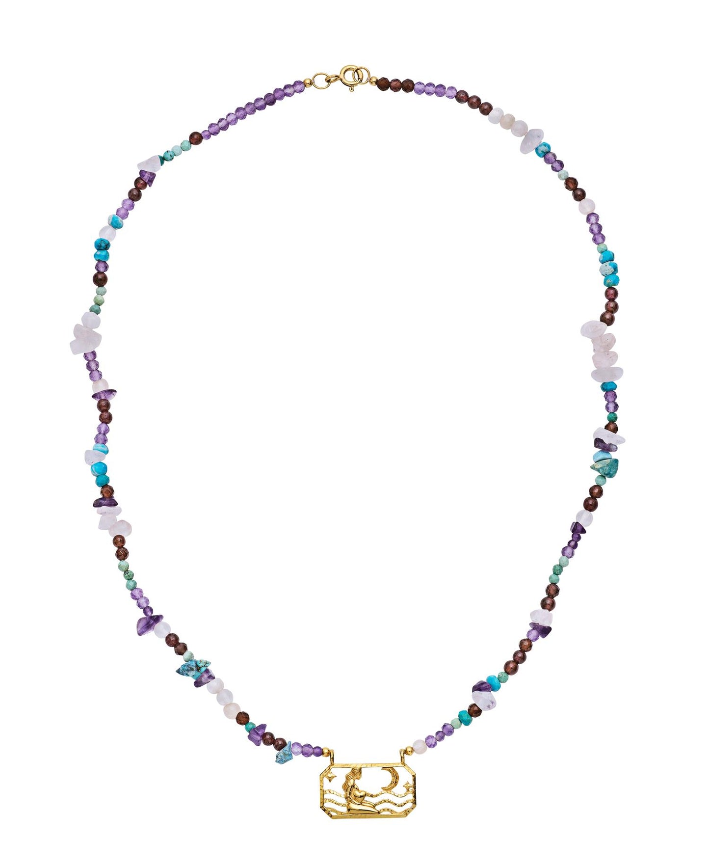 Zodiac Earth Virgo Necklace