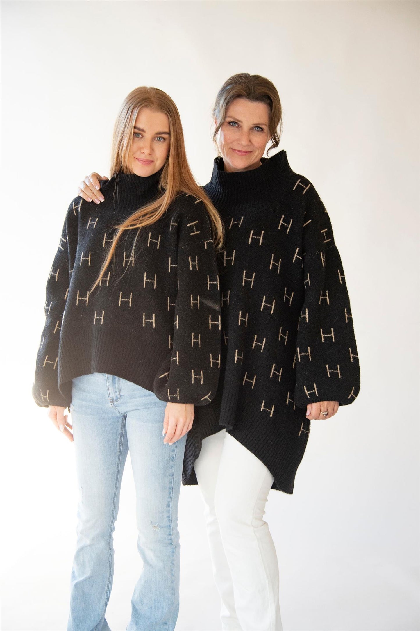 Fam genser Black