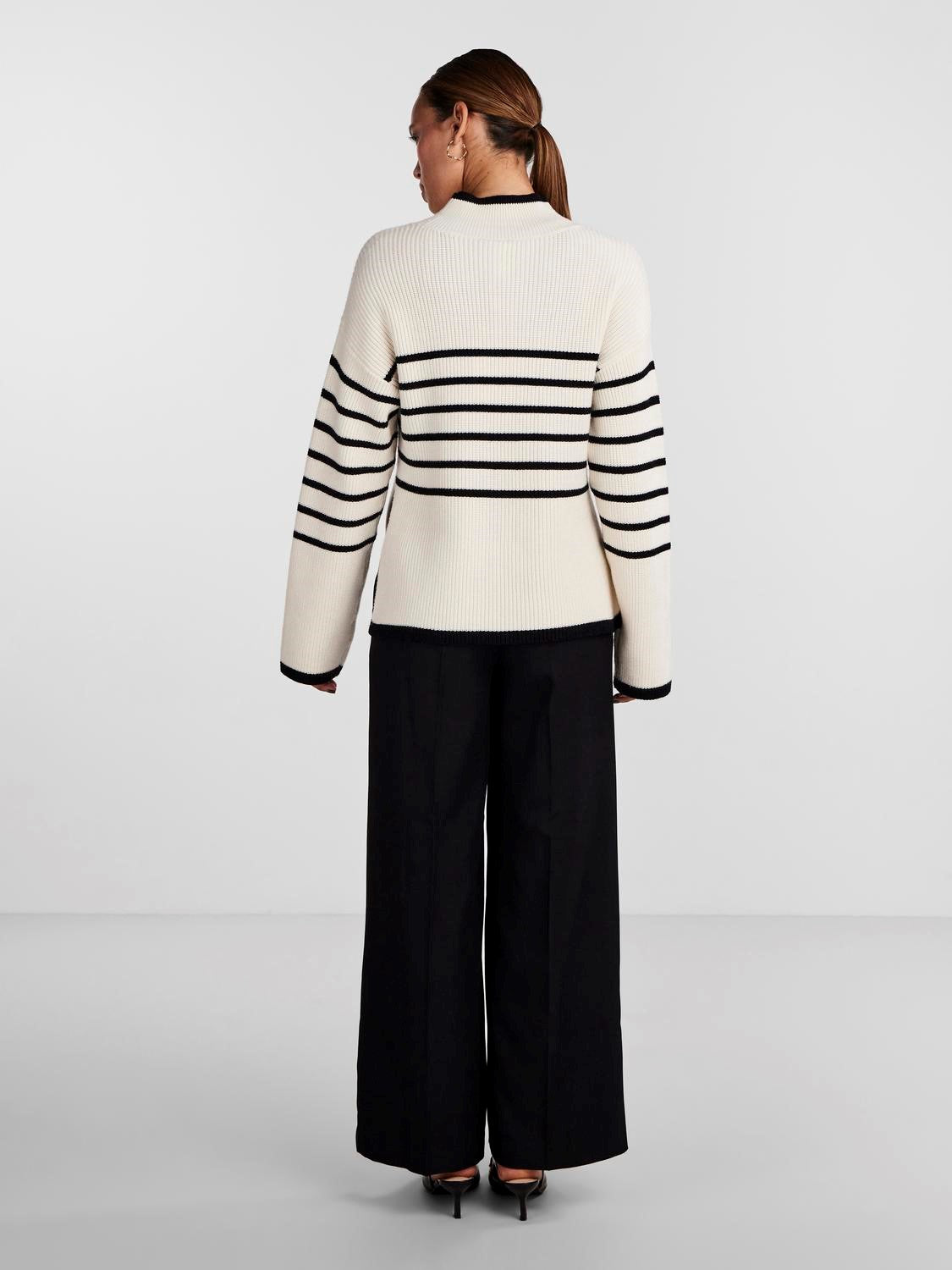 YASALMA LS KNIT PULLOVER Birch
