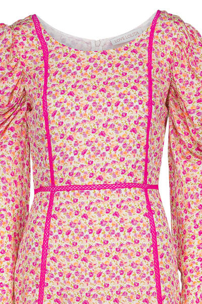 Gizelle maxi dress Peachy pink