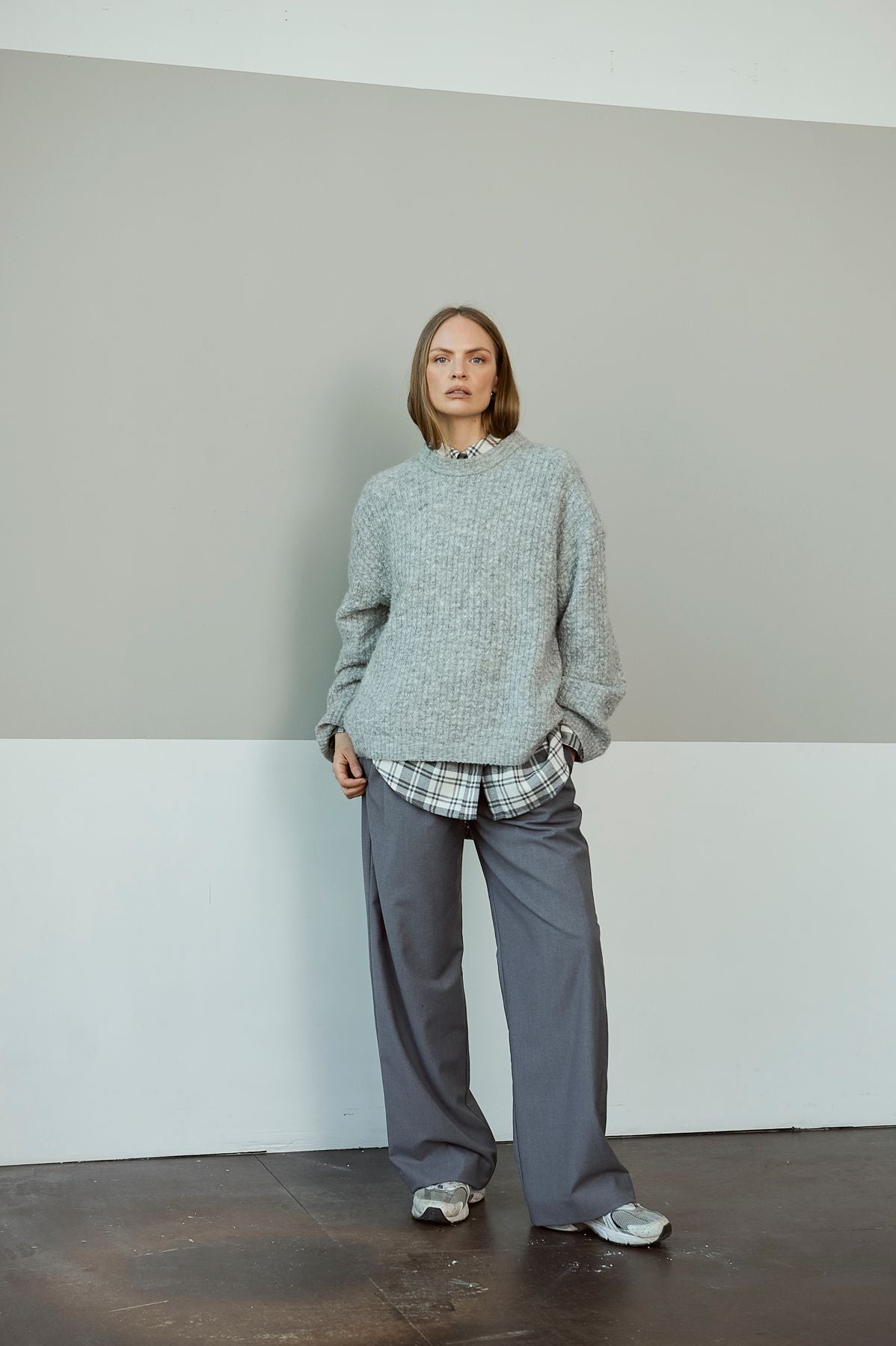 Magalie Lt Grey Melange