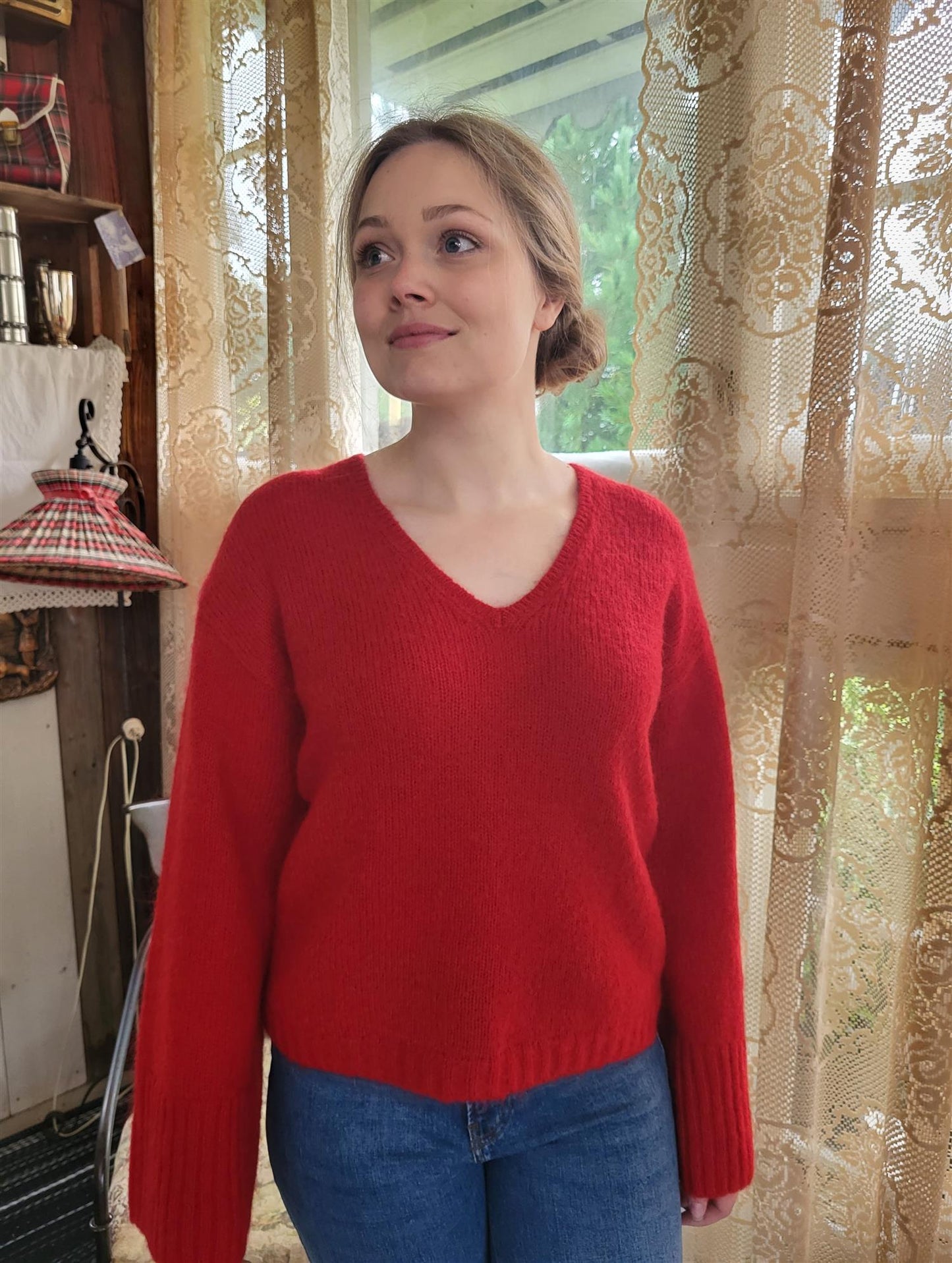 CIMONE PULLOVER Jester red