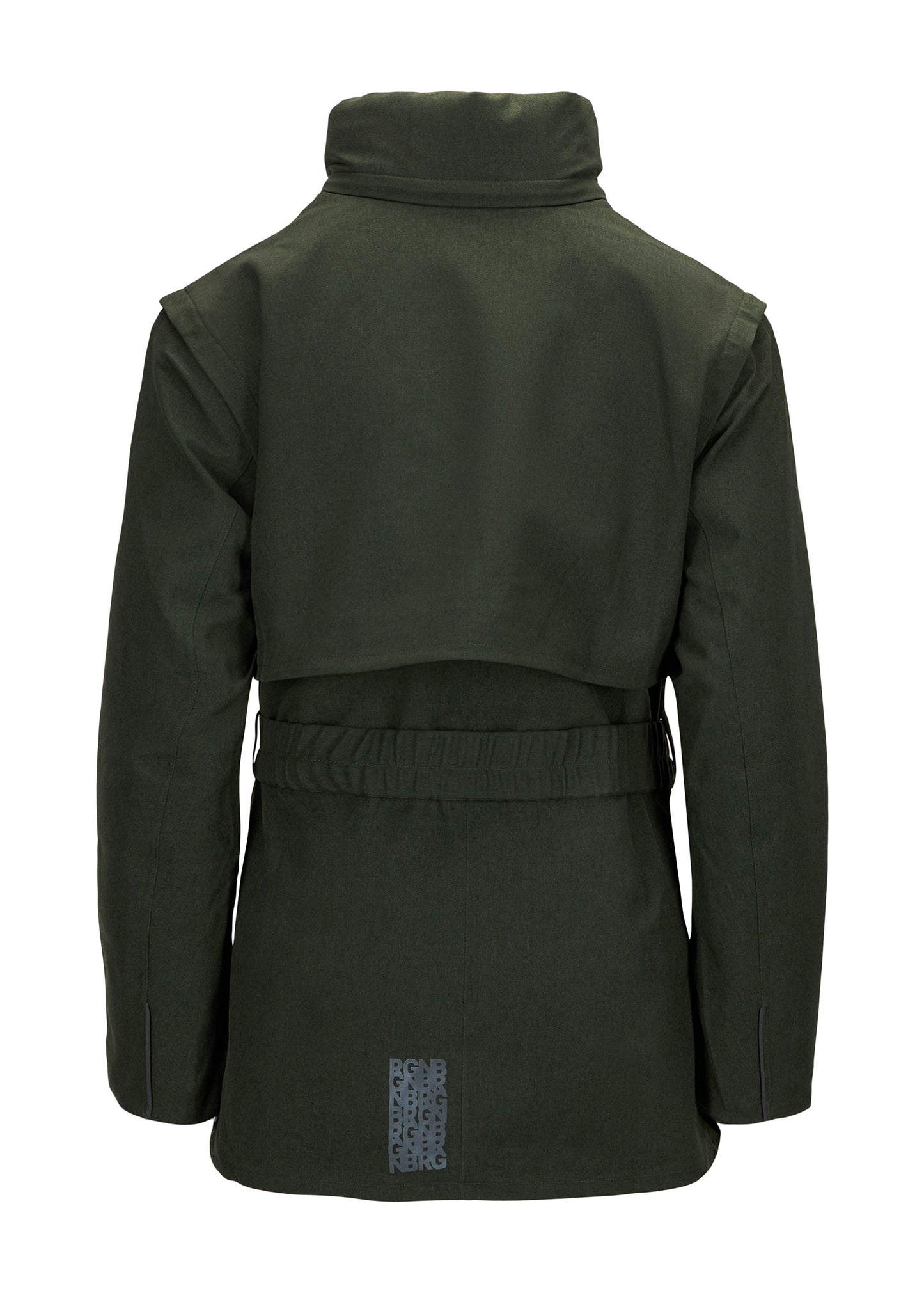 Overskyet padded coat Rosin Dark green