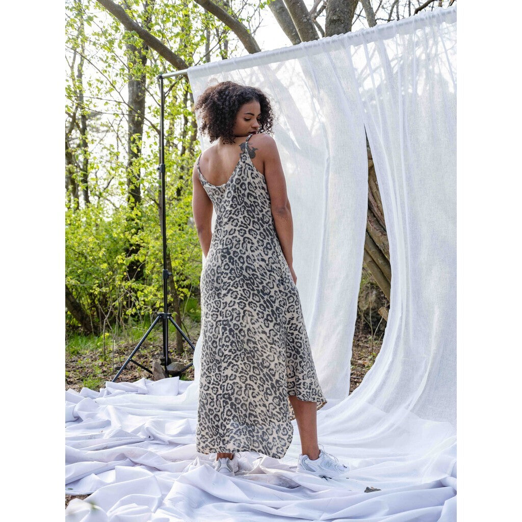Gaia Print Dress Leo