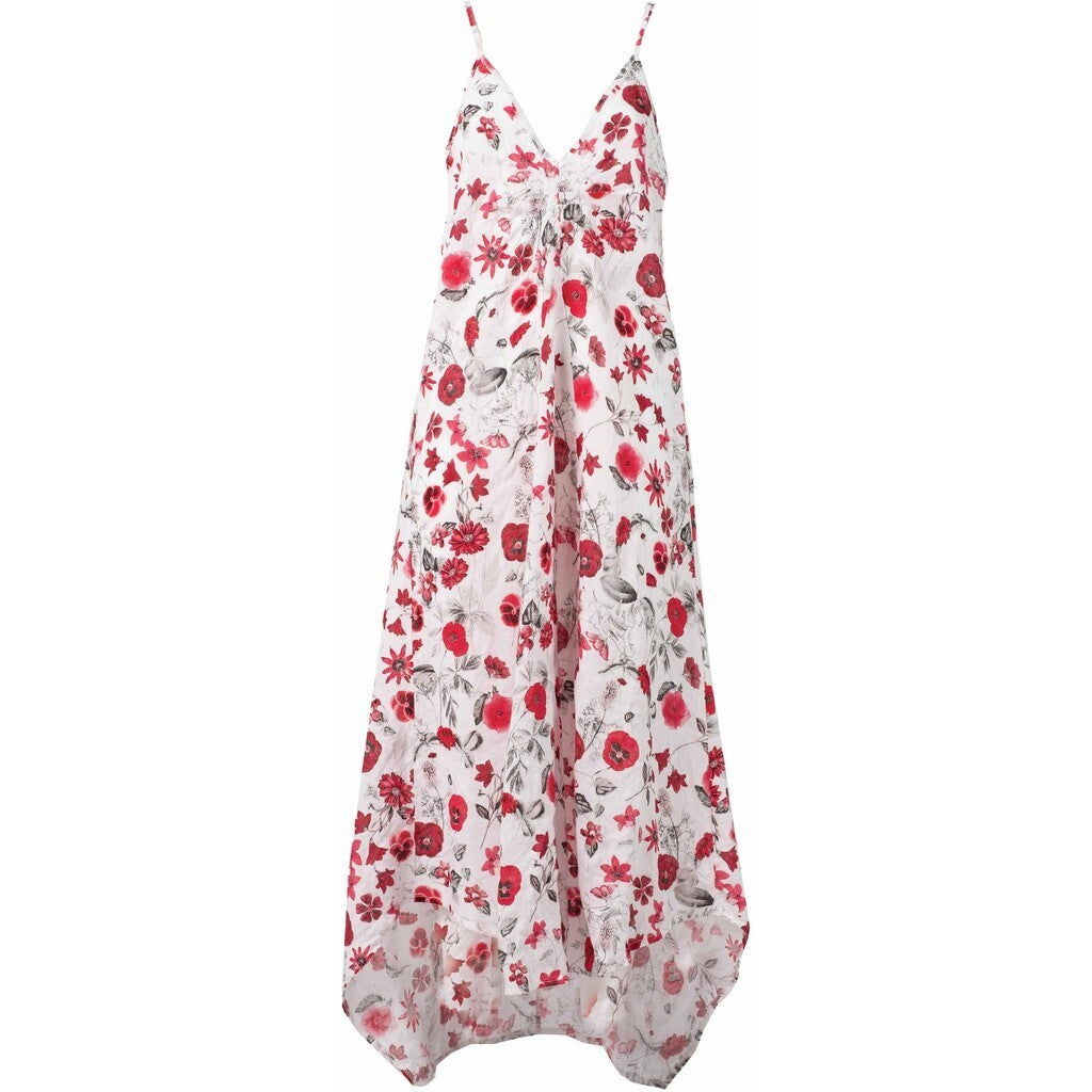 Gaia Print Dress Poppies