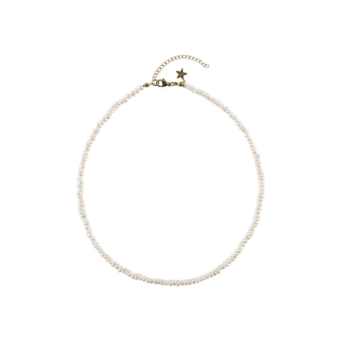 PEARL NECKLACE 3 MM 45 cm