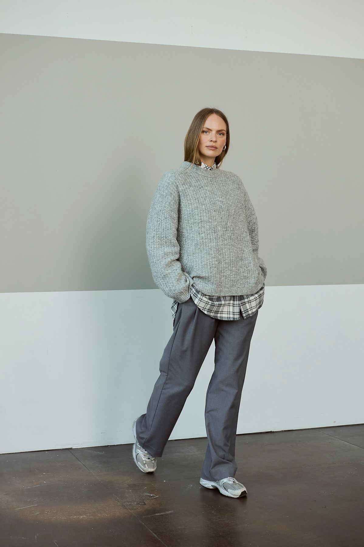 Magalie Lt Grey Melange