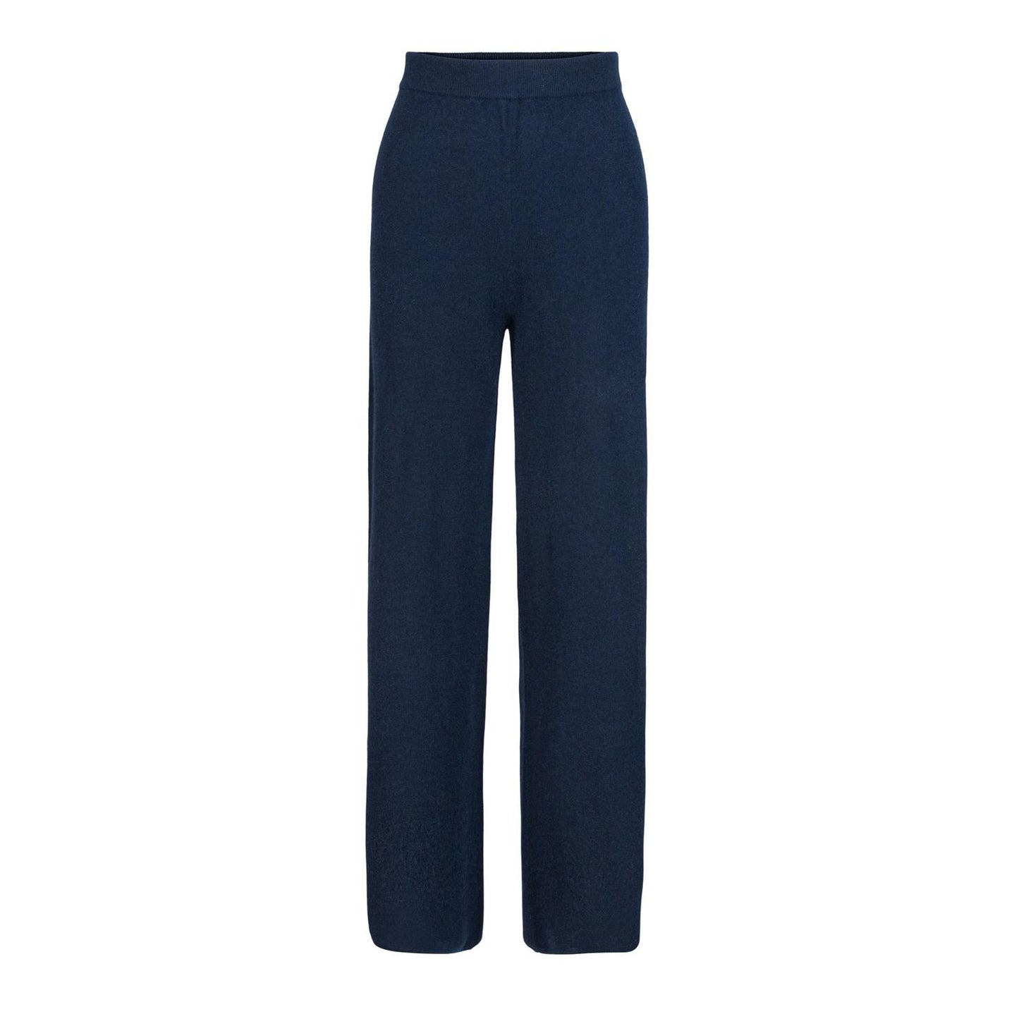 Cashmere trouser wide leg