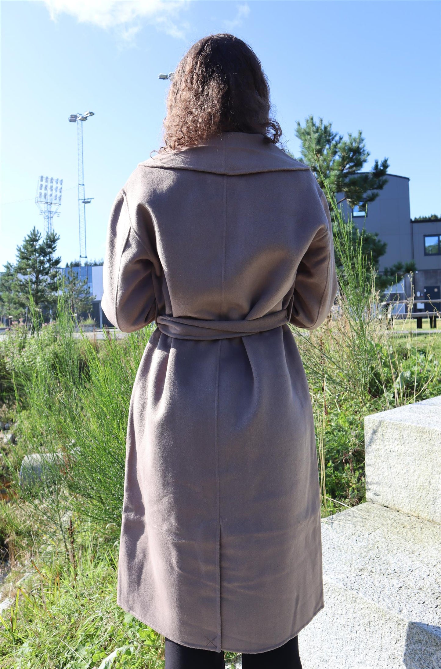 YASULDAN HANDMADE WOOL MIX COAT Nomad
