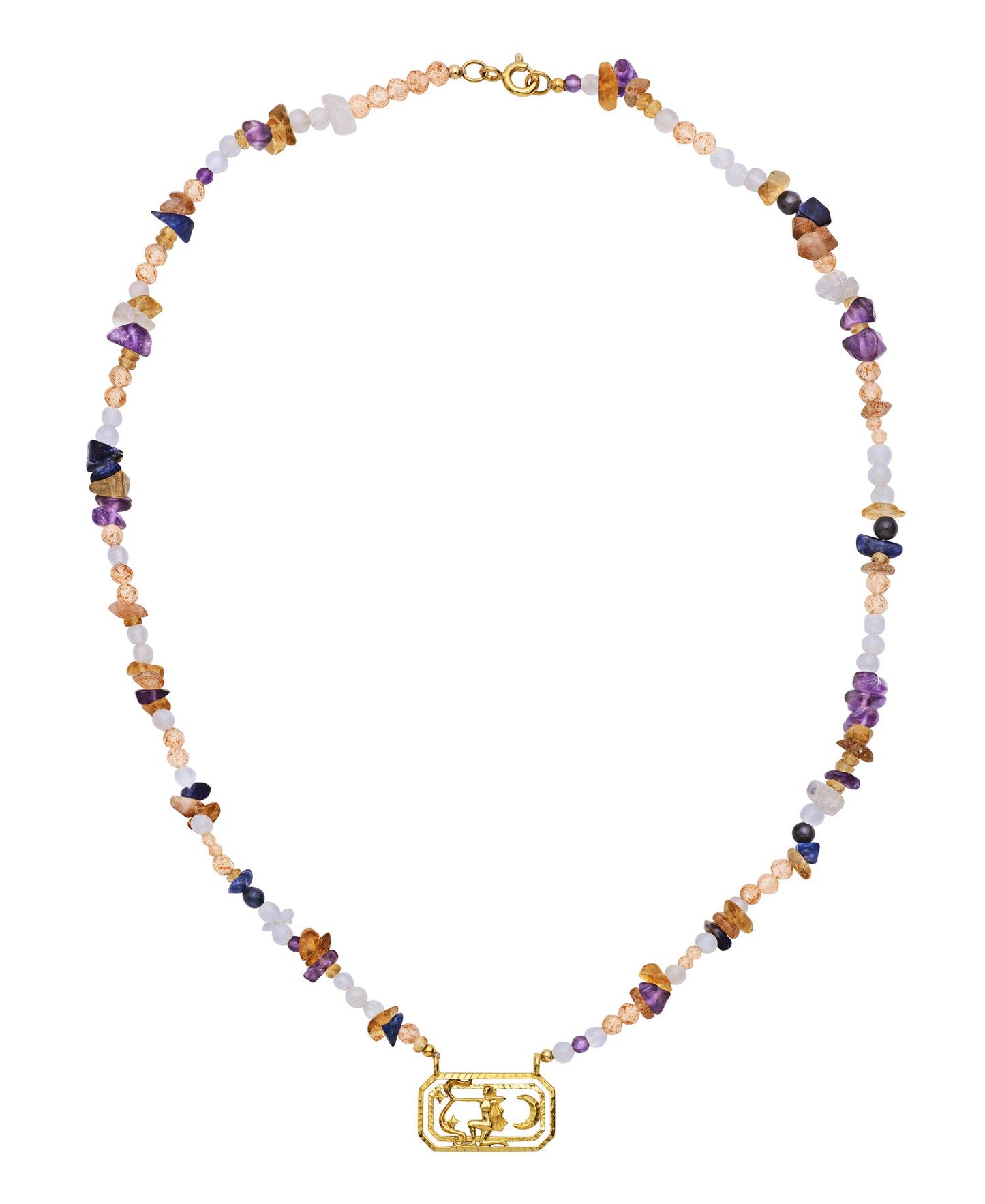 Zodiac Fire Sagittarius Necklace