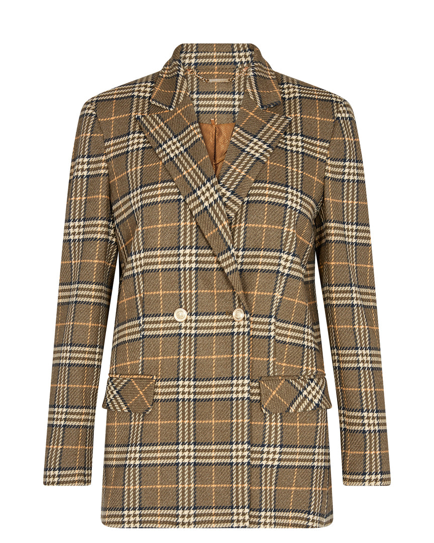 Wanda Soft Twill Blazer Fir green