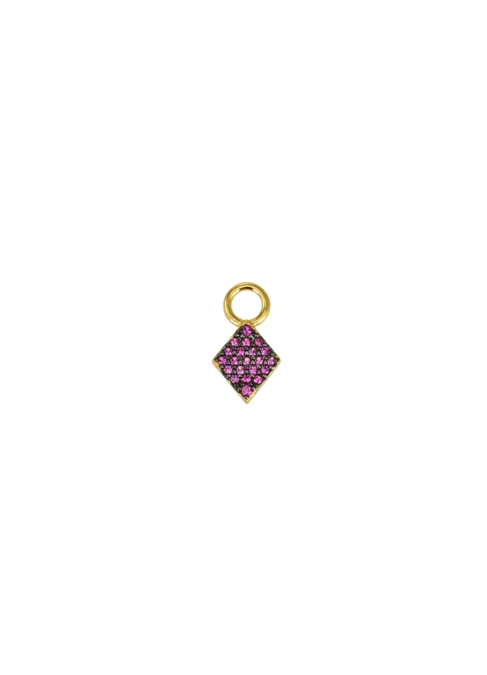 Diamonds charm ink