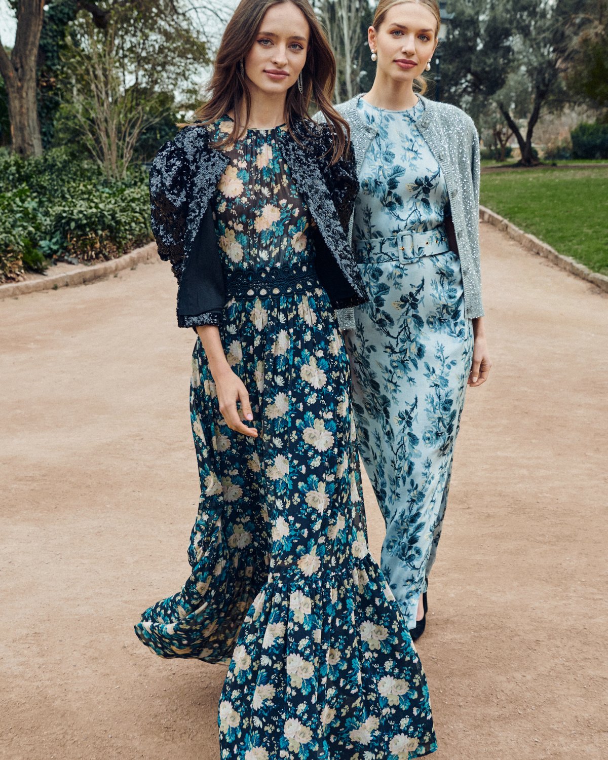 Georgette Maxi Dress Midnight
