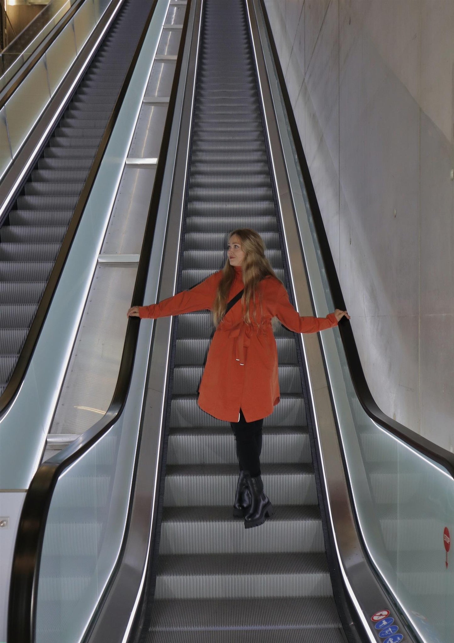 Monsun coat Sunset orange