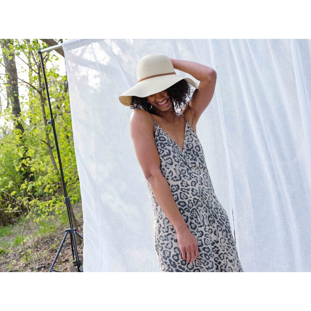 Gaia Print Dress Leo