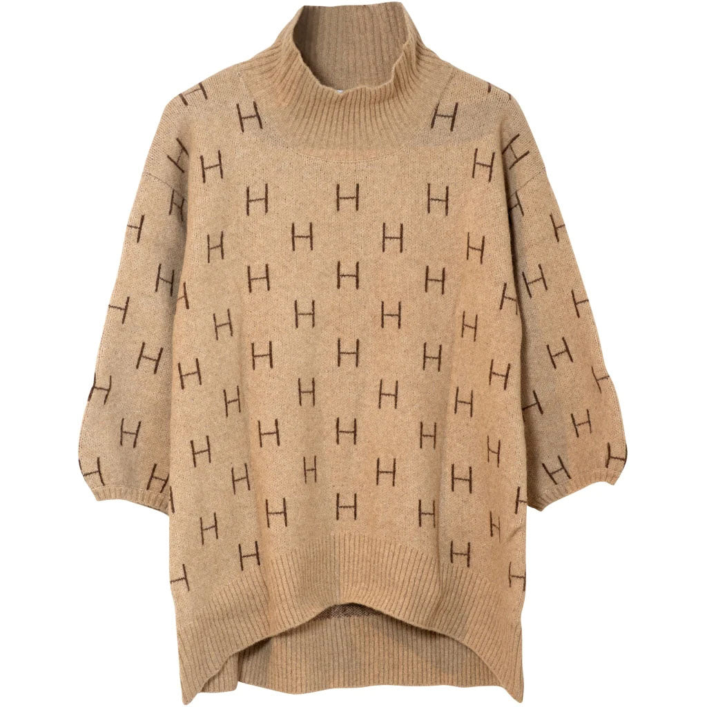 Fam genser Beige with brown