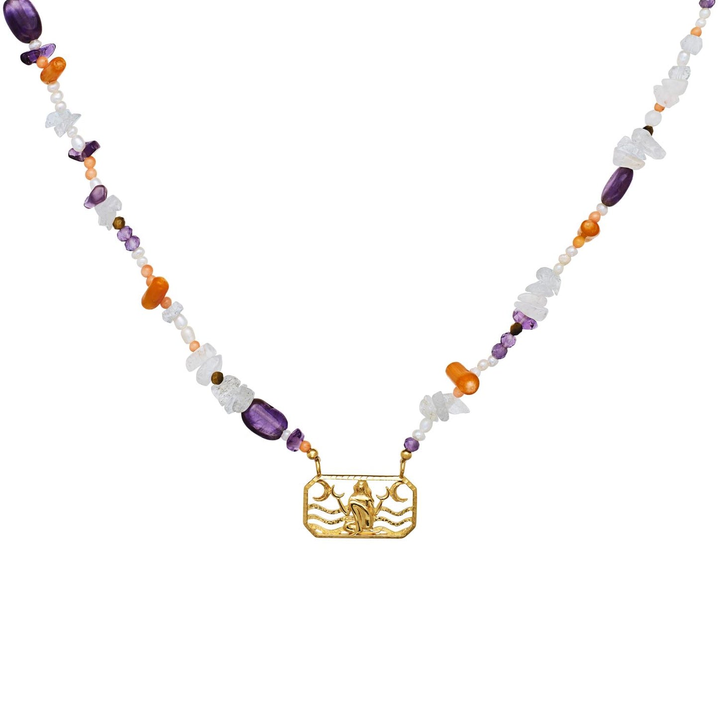 Zodiac Water Cancer Necklace