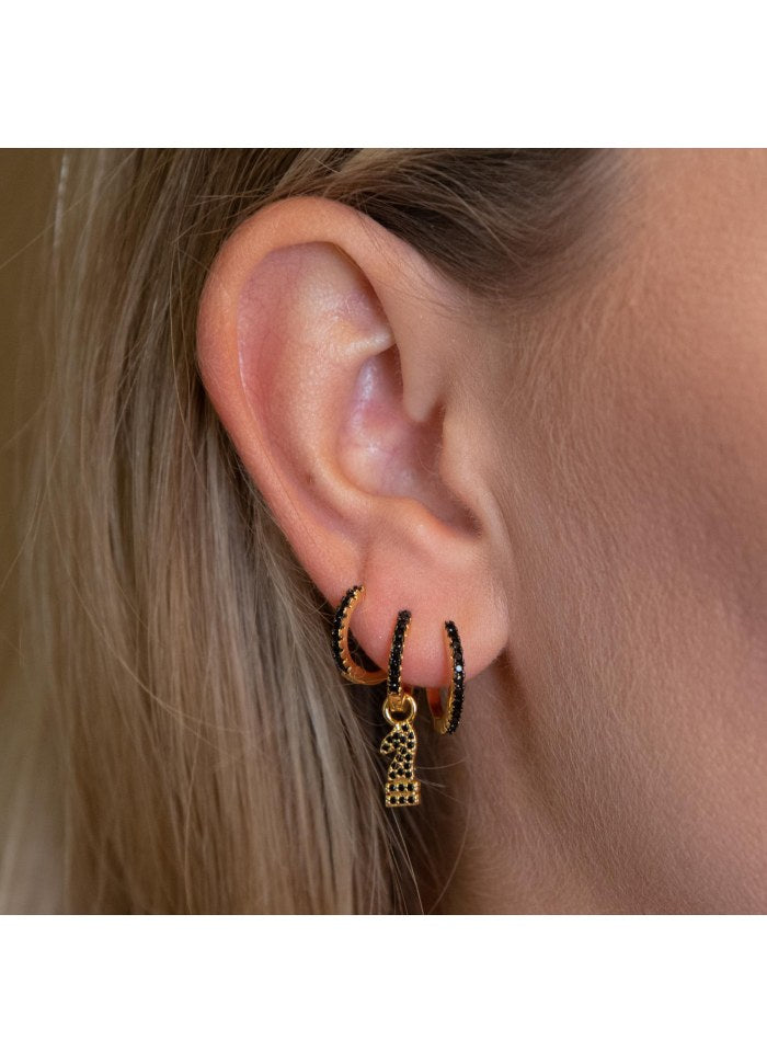 Mathilde charm Black