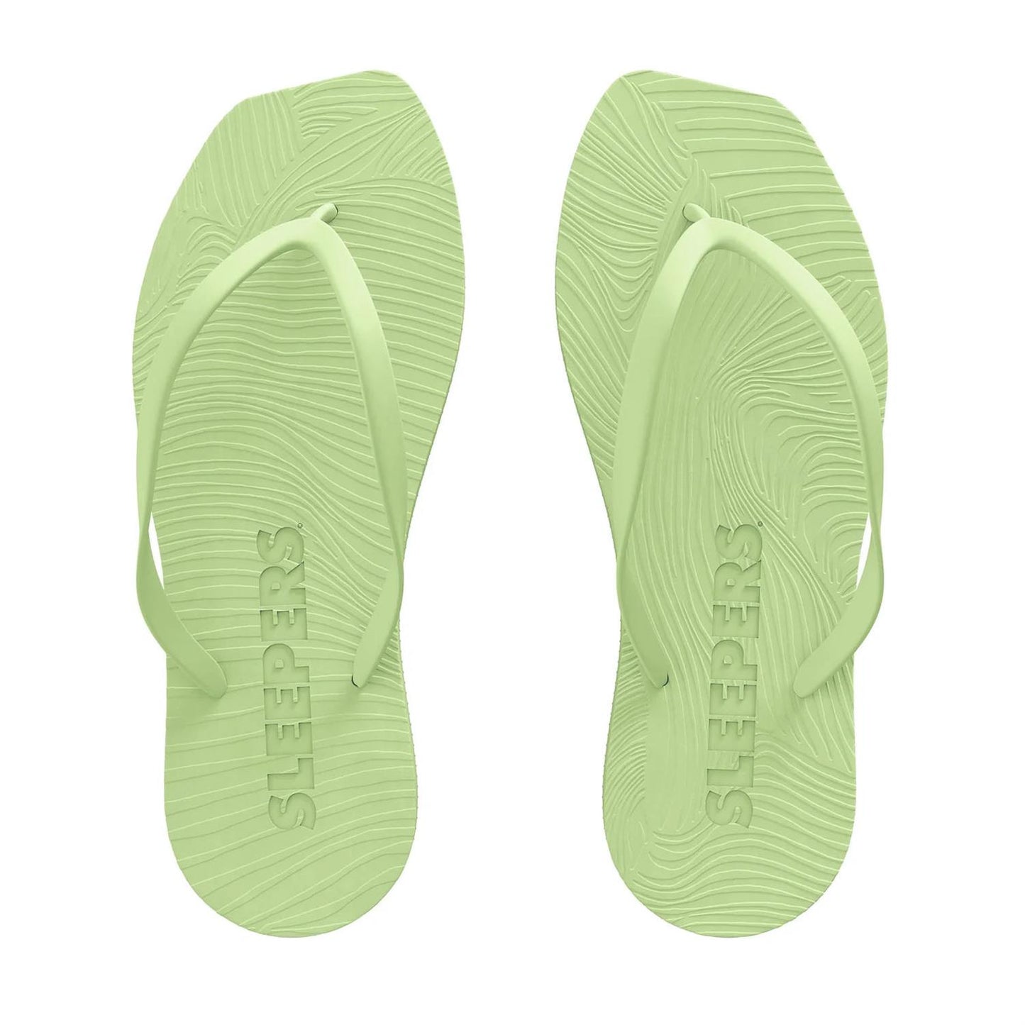 Tapered Flip Flops Sap Green