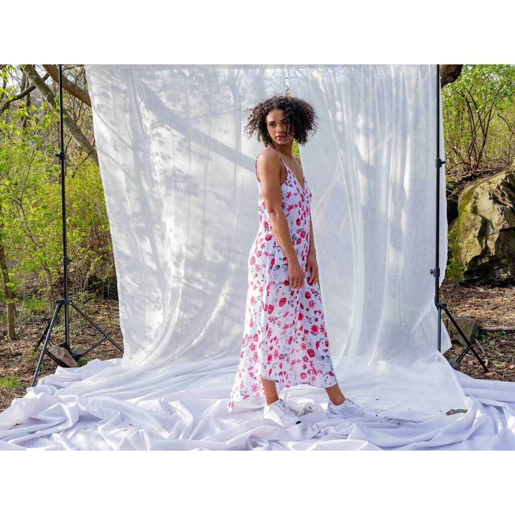 Gaia Print Dress Poppies