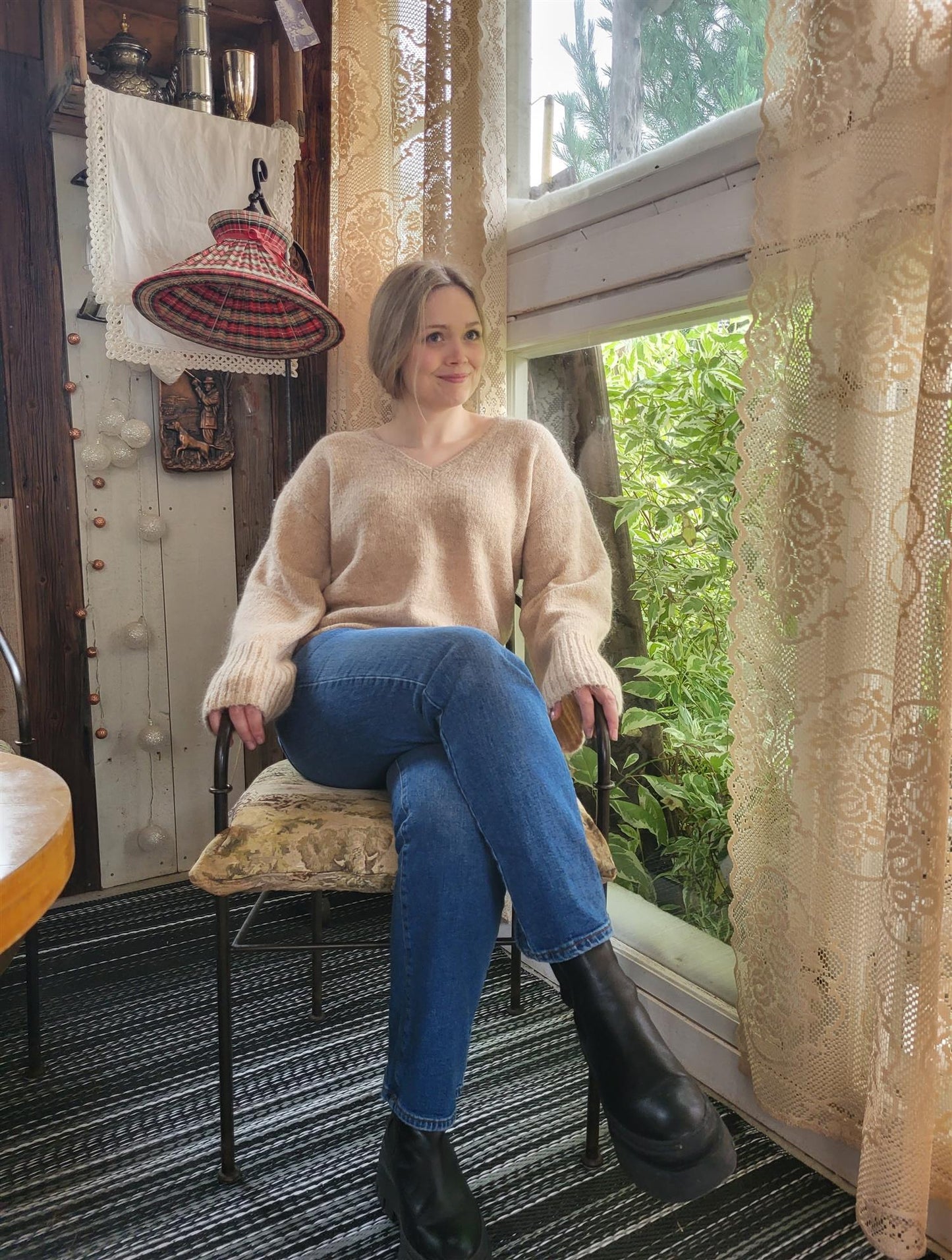 CIMONE PULLOVER Twill beige