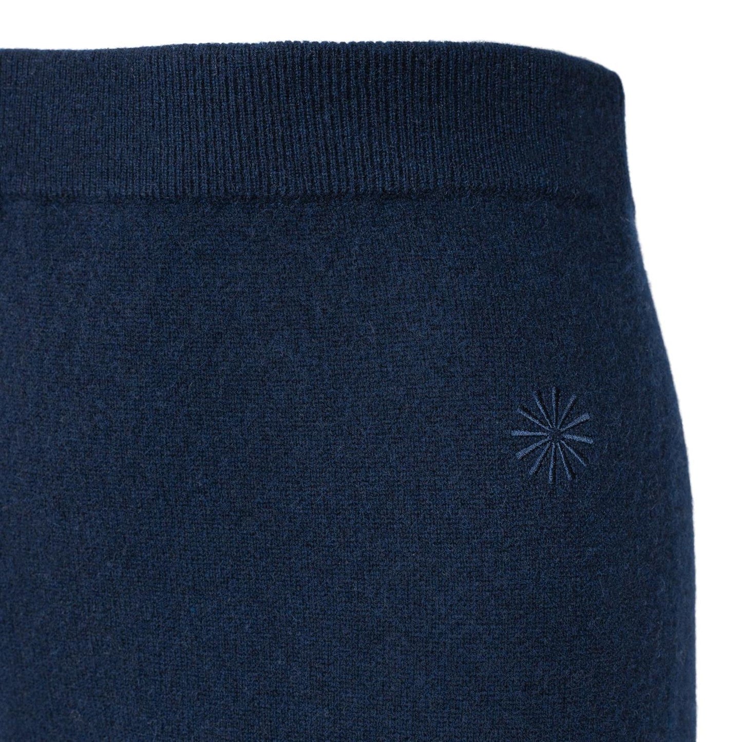 Cashmere trouser wide leg