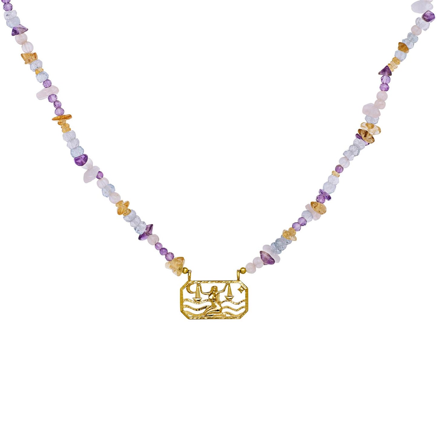 Zodiac Air Libra Necklace