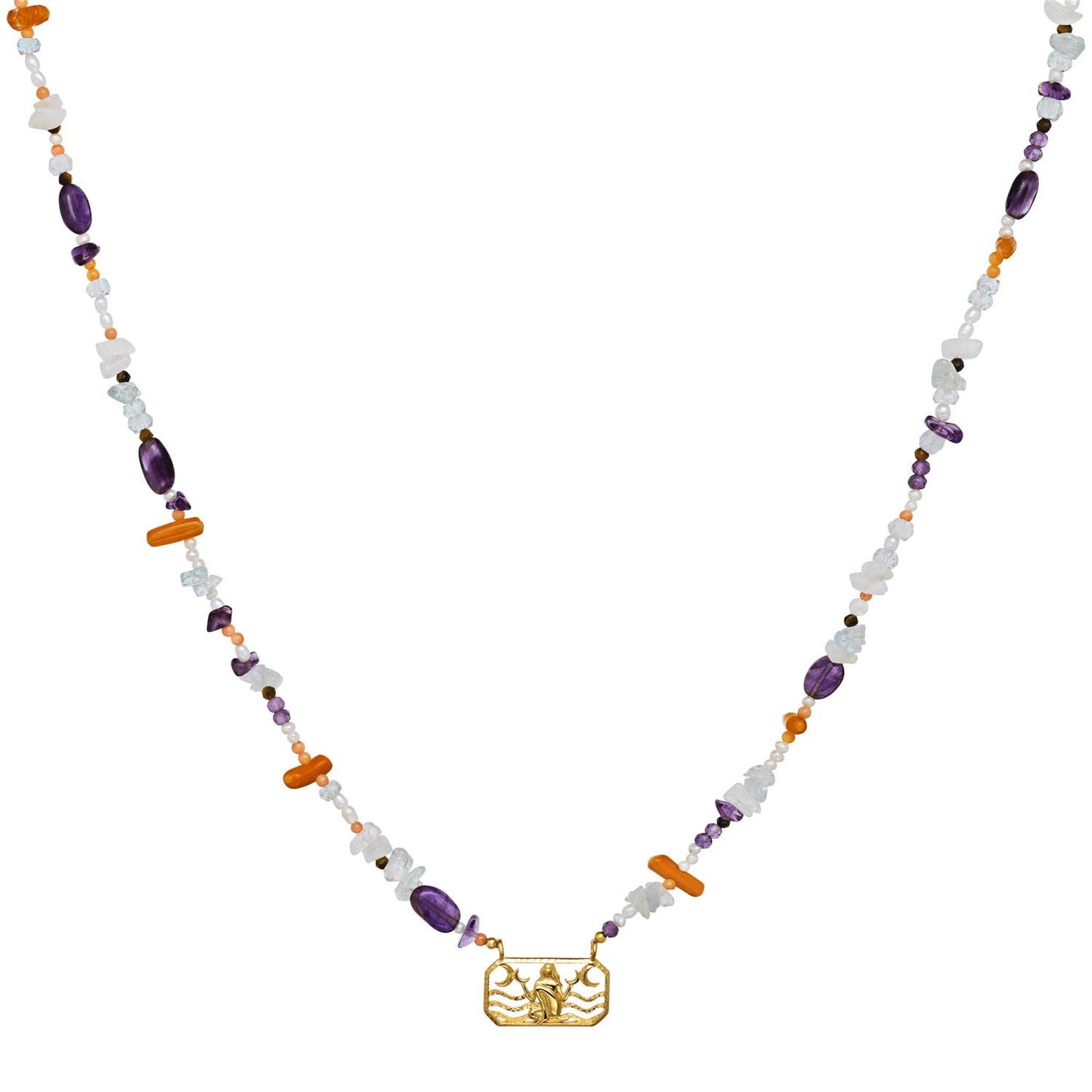 Zodiac Water Cancer Necklace