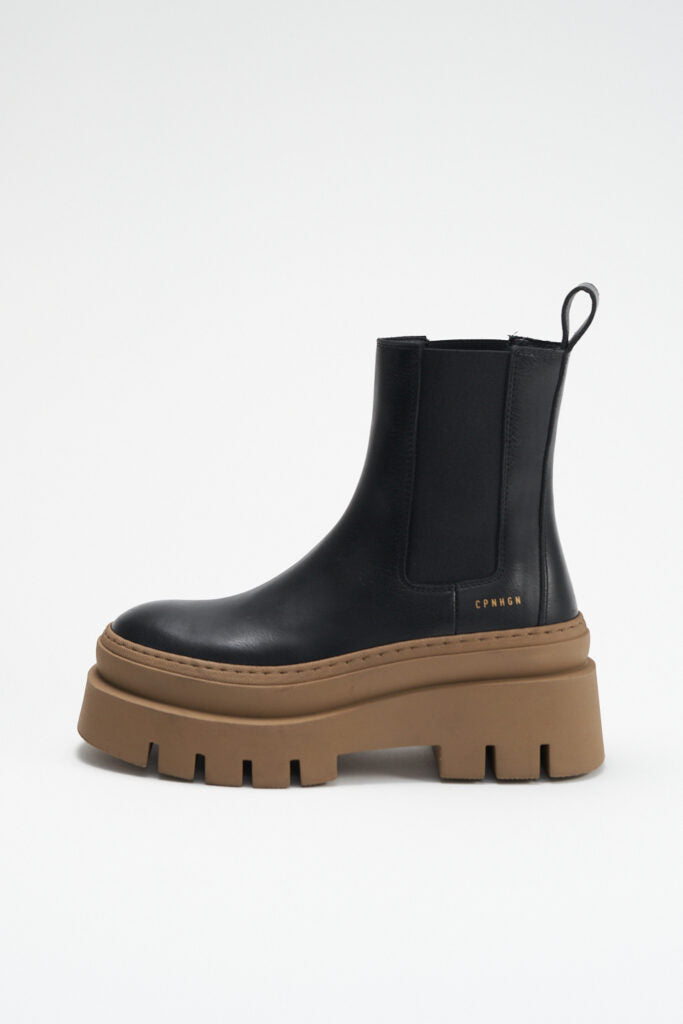 CPH686 Vitello black/cognac