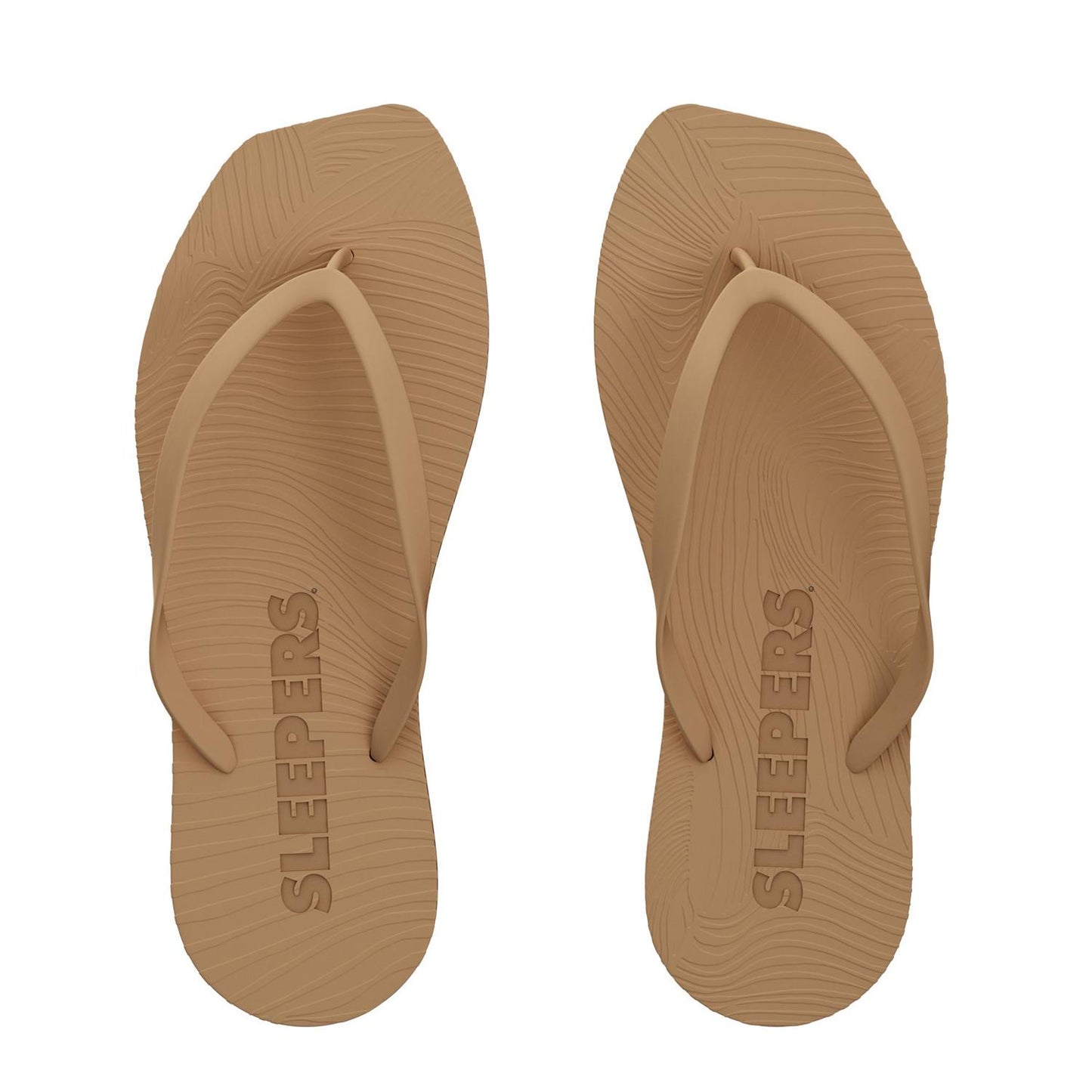 Tapered Flip Flops Sand