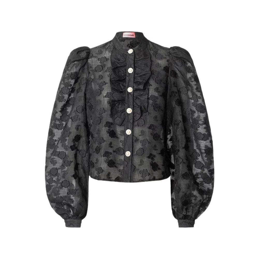 Dolina bluse sort