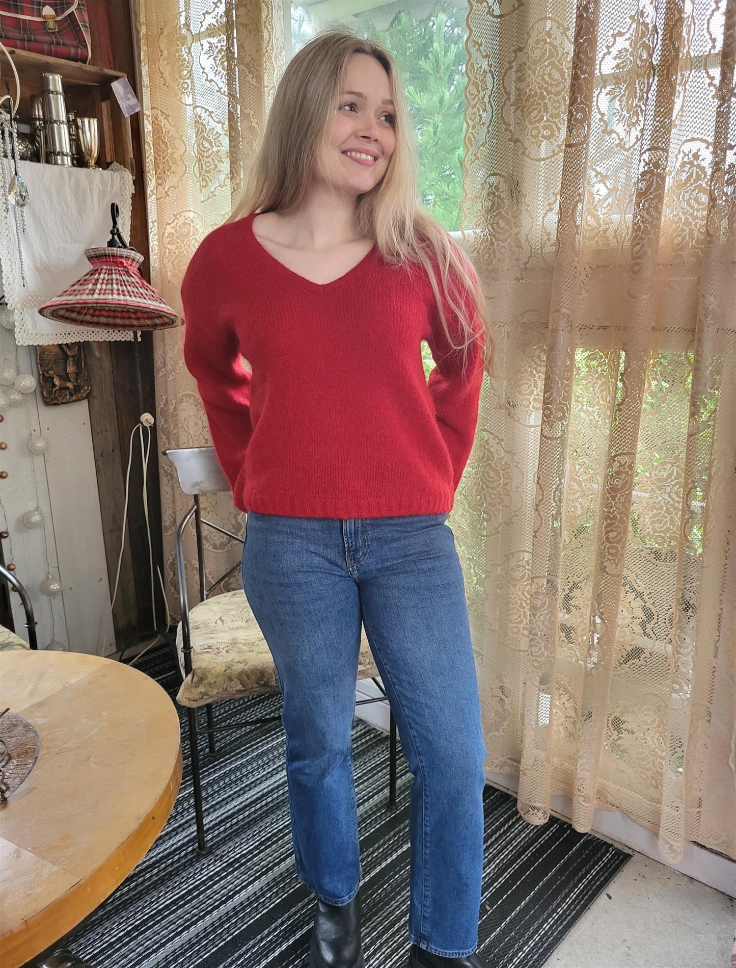 CIMONE PULLOVER Jester red