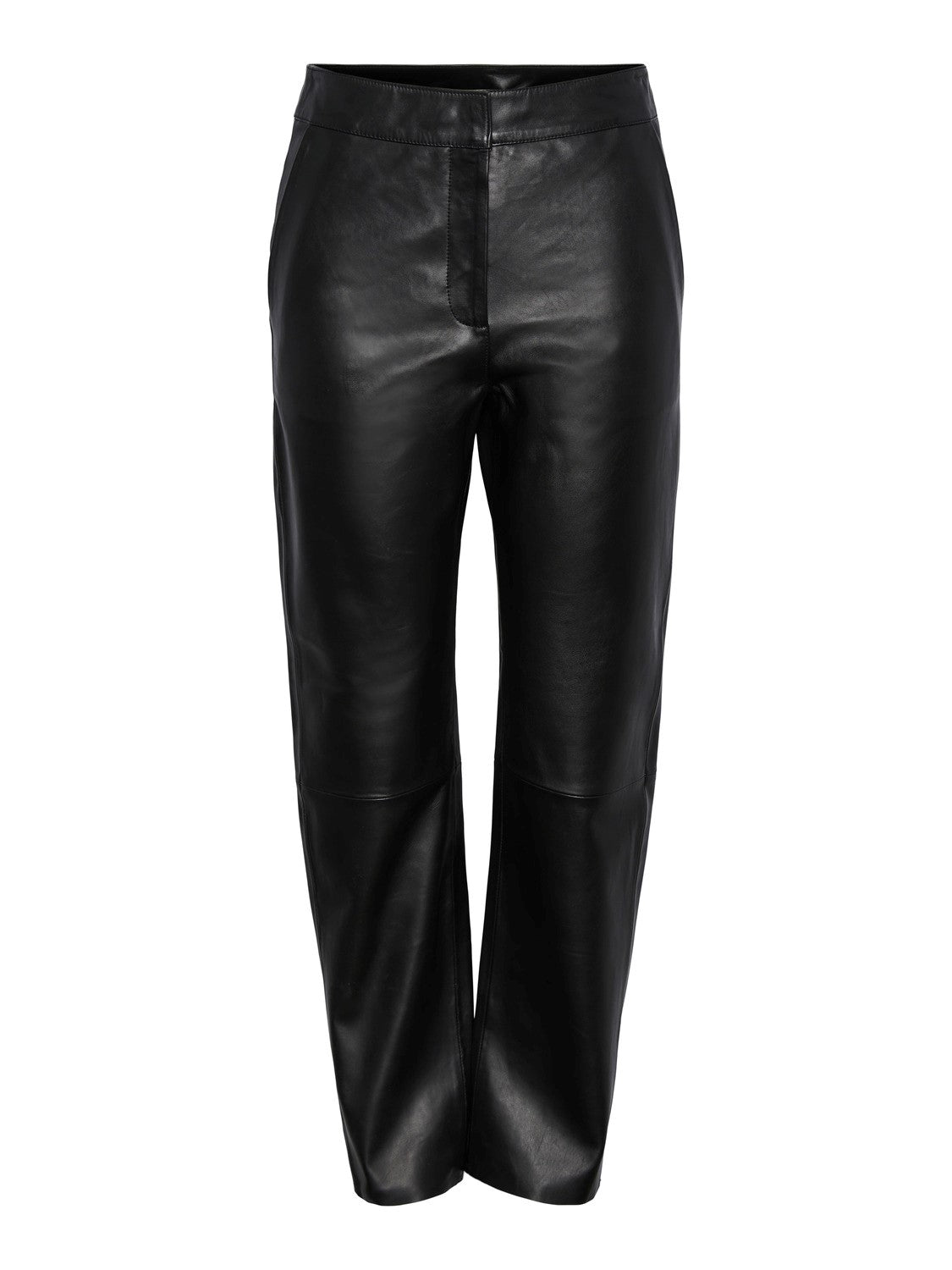 YASLINE HMW LEATHER PANT Black