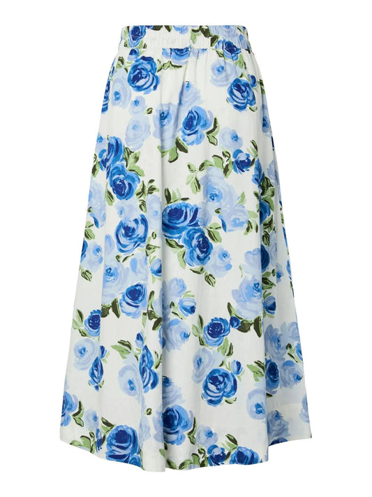 YasColea Ancle Skirt - Star White Emula