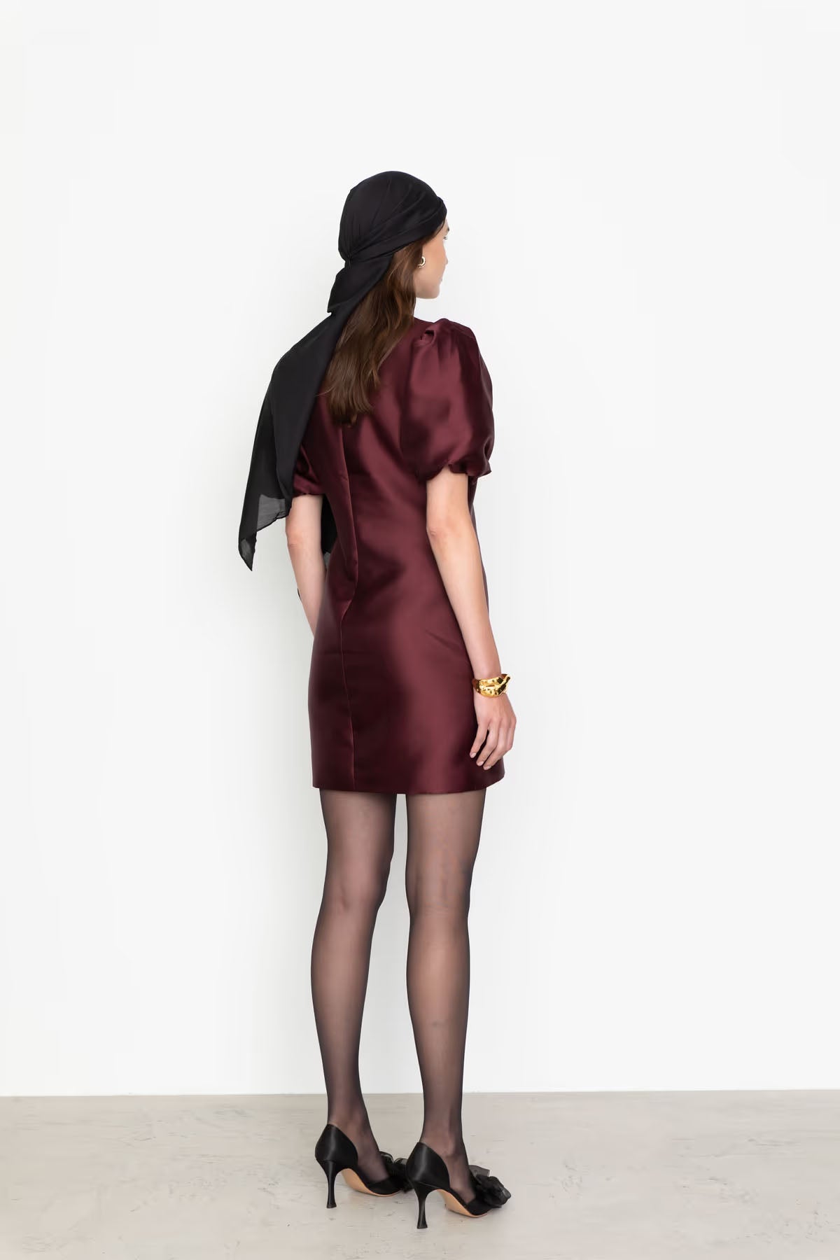 Marie Dress Bordeaux