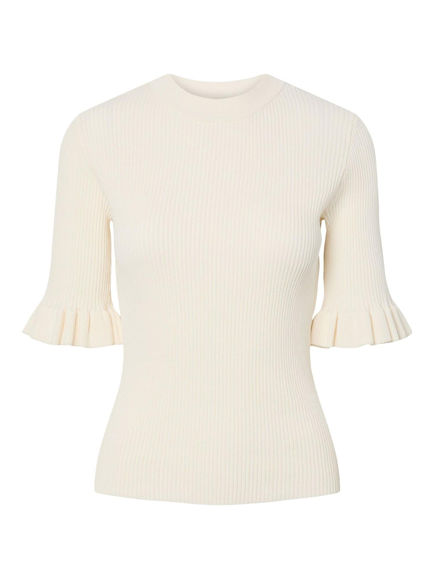 YasMikla SS Knit Top Pristine