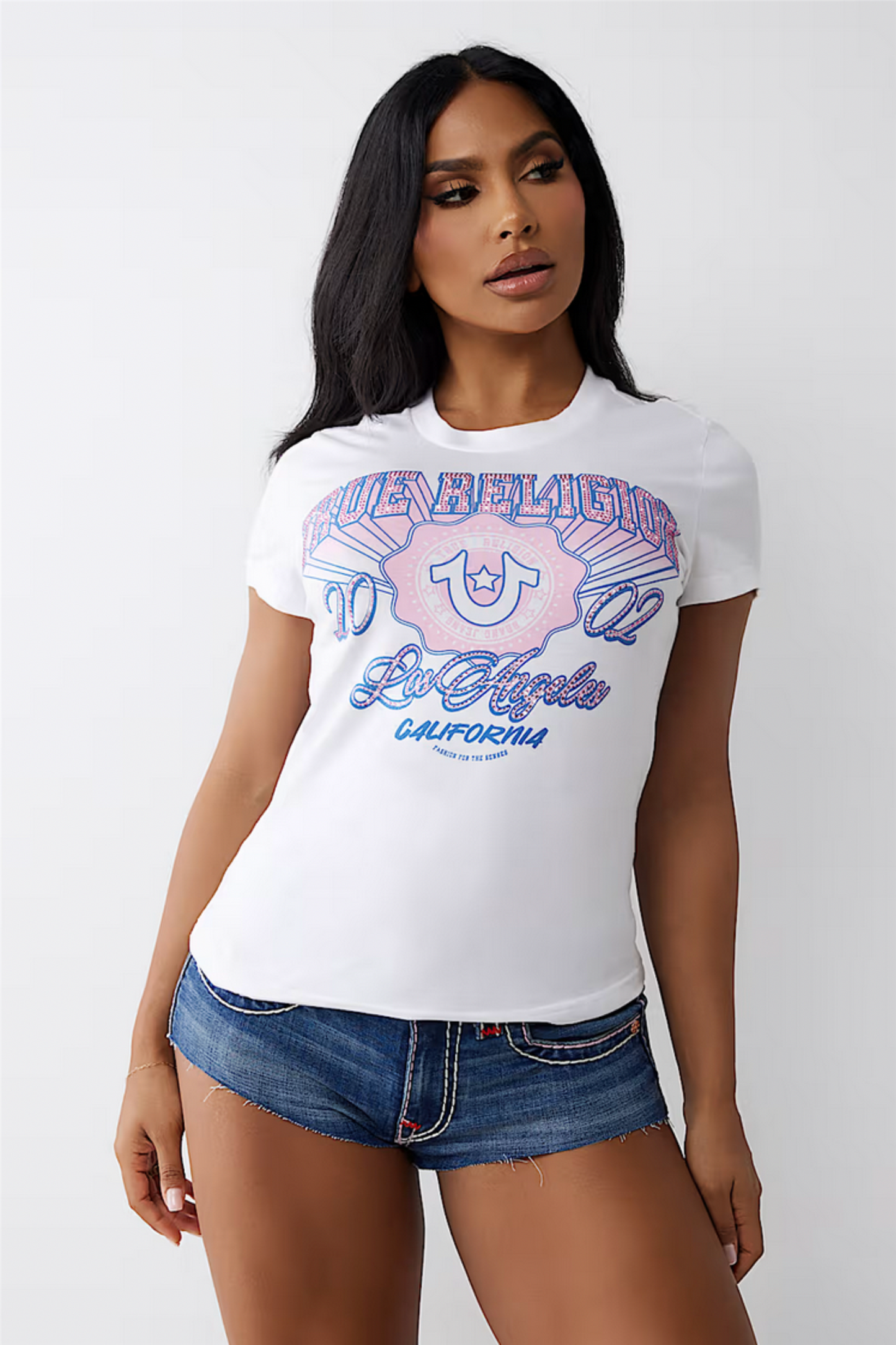 Crystal Logo California Tee