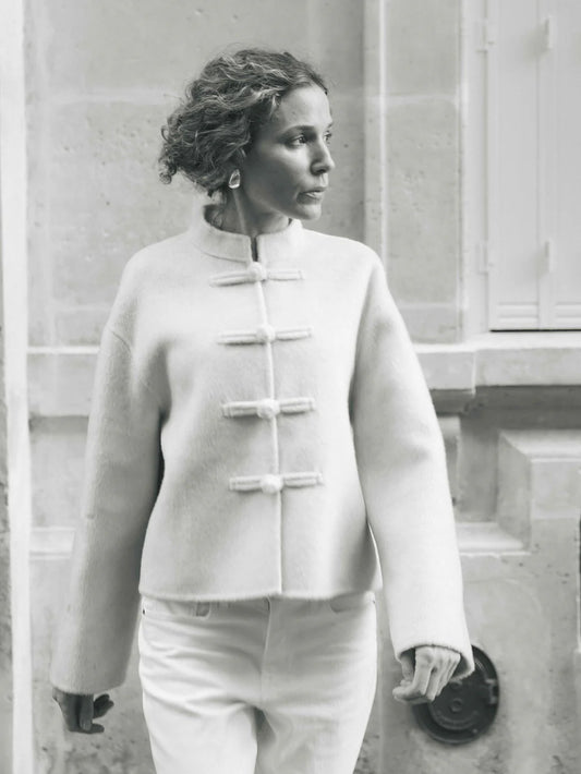 Lily Coat - Porcelain
