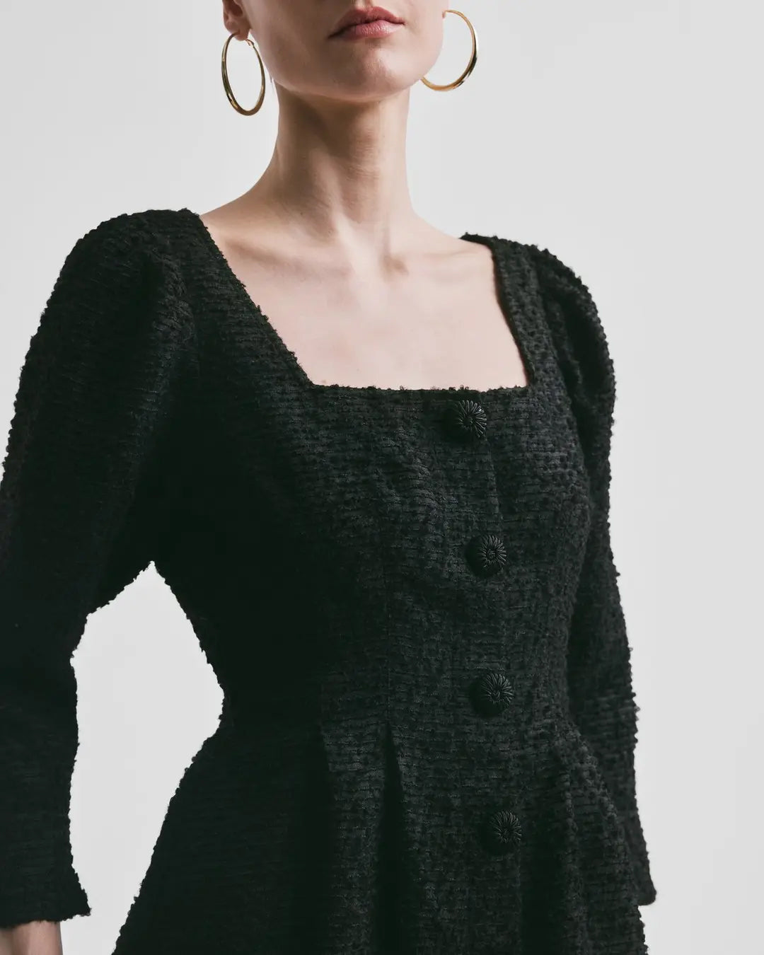 Bouclé Mini Dress
