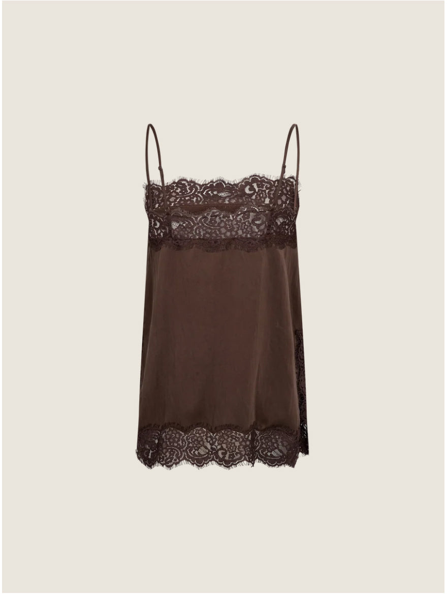 MM Audra Annie Lace Singlet - Delicioso
