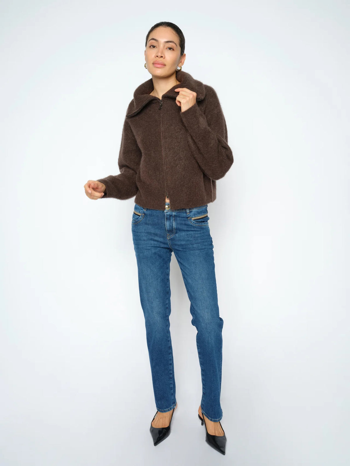 MM Carla Naomi Bran Jeans - Dark Blue Washed